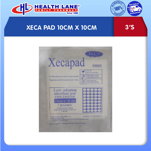 XECA PAD 10CMx10CM 3'S